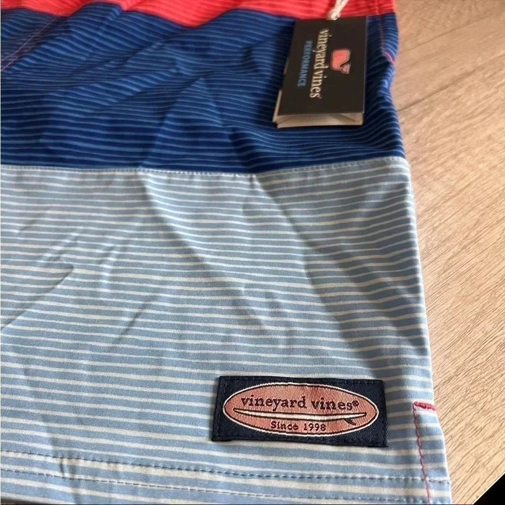 Vineyard Vines Paneled Chappy Swim Trunks Size Large